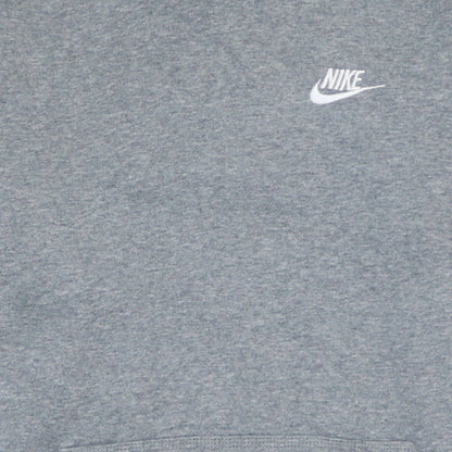 Nike Boys Grey Pullover Hoodie XL 158-170cm Cotton Blend Sweatshirt