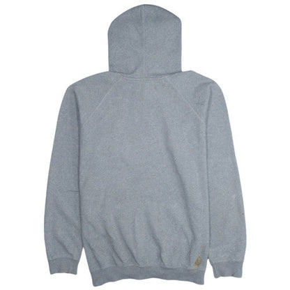 Adidas Mens Grey XL Pullover Hoodie with Logo Graphic