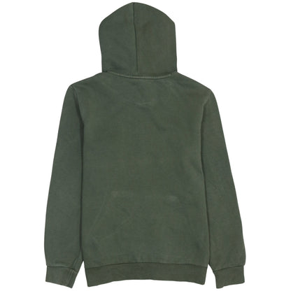 Puma Women’s Green Pullover Hoodie XS Relaxed Fit Casual Sweatshirt