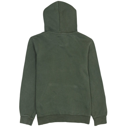 Puma Women’s Green Pullover Hoodie XS Relaxed Fit Casual Sweatshirt