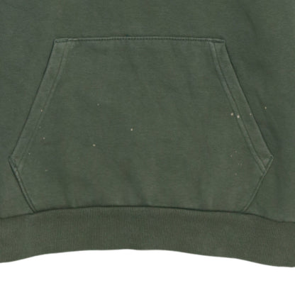 Puma Women’s Green Pullover Hoodie XS Relaxed Fit Casual Sweatshirt