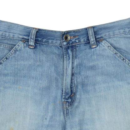 Levi's Men's Blue Denim Carpenter Cargo Shorts W32 Regular Fit