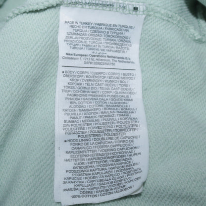Nike Women’s Mint Green Pullover Hoodie XS Cotton Blend Sweatshirt