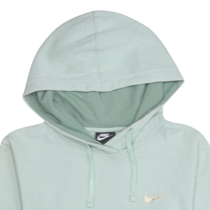 Nike Women’s Mint Green Pullover Hoodie XS Cotton Blend Sweatshirt