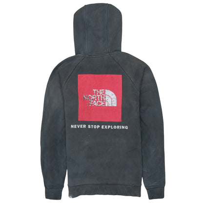 The North Face Men's Grey Pullover Hoodie Medium Outdoor Fleece