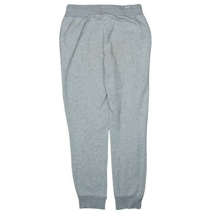 Puma Womens Grey Jogger Sweatpants Size S Fleece Tapered Trousers