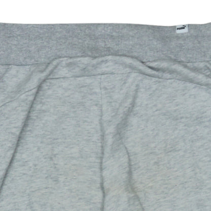 Puma Womens Grey Jogger Sweatpants Size S Fleece Tapered Trousers