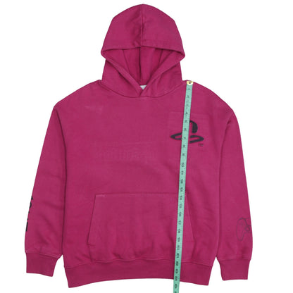 Zara Girls Pink PlayStation Pullover Hoodie 13-14 Years Logo Fleece