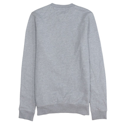 Tommy Jeans Men's Grey Logo Sweatshirt Regular Fit M