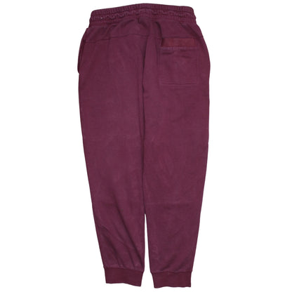 Nike Air Men's Red Jogger Trousers XL Fleece Tapered Pants