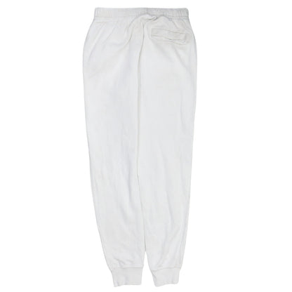 Nike Men's White XS Jogger Sweatpants with Red Logo