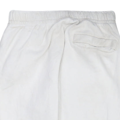 Nike Men's White XS Jogger Sweatpants with Red Logo