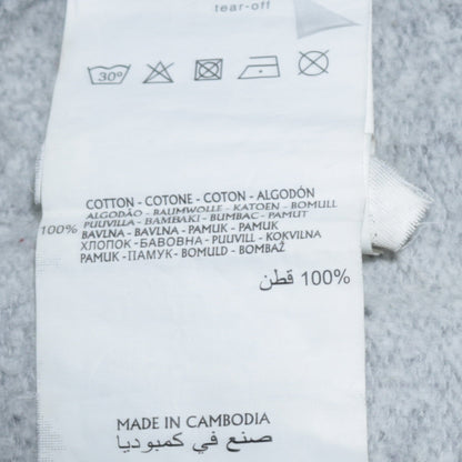 Champion Men’s Grey Crew Neck Logo Sweatshirt Size M