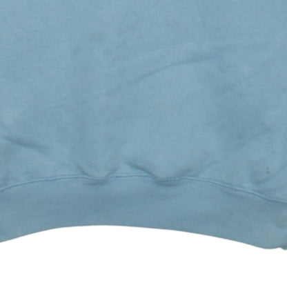 Reebok Mens Blue Crew Neck Pullover Sweatshirt Size S