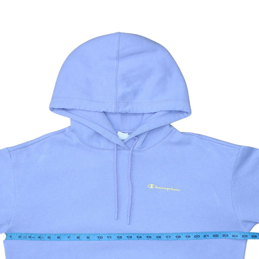 Champion Womens Lilac Pullover Hoodie 2XL Cotton Blend Casual