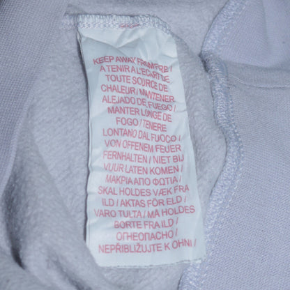 Nike Girls Grey XL Pullover Fleece Sweatshirt Sports Logo Crew Neck