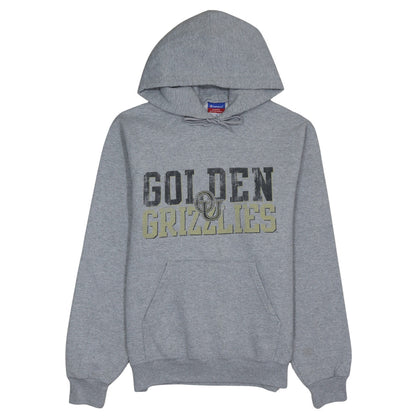 Champion Men’s Grey Pullover Hoodie M Golden Grizzlies Fleece