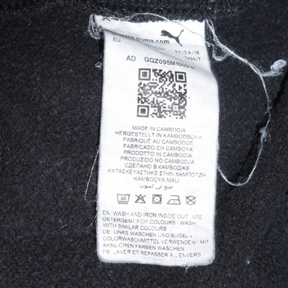 Puma Men's Black Regular Fit Crew Neck Pullover Sweatshirt M