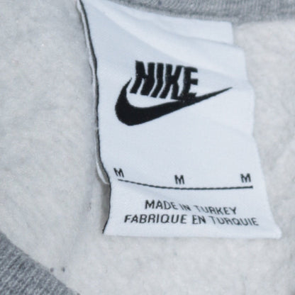 Nike Men's Grey Crew Neck Sweatshirt M Regular Fit Pullover