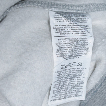 Nike Men's Grey Crew Neck Sweatshirt M Regular Fit Pullover