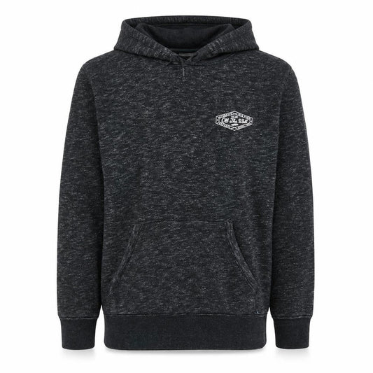 Vans Mens Grey Pullover Hoodie XS Off The Wall Logo Skate Streetwear