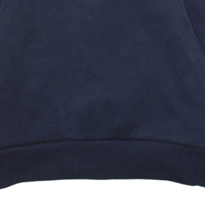 Adidas Boys Navy Red Pullover Hoodie Size 16 Years Cotton Blend