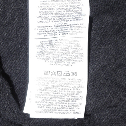 Nike Air Men's Black XL Jogger Sweatpants Elastic Waist Tapered Fit