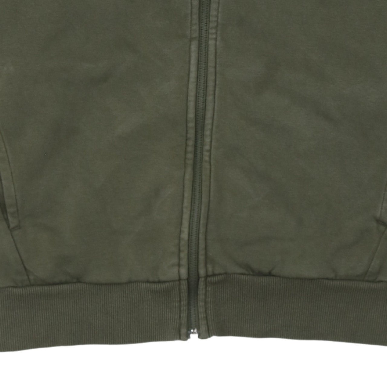 Puma Men’s Green Full Zip Sweatshirt M Regular Fit