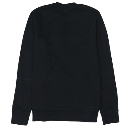Champion Men's Black L Pullover Sweatshirt Crew Neck Embroidered Logo