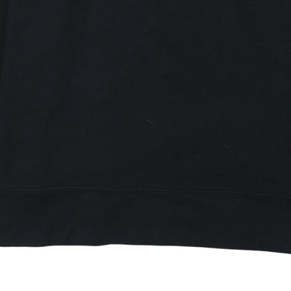 Champion Men's Black L Pullover Sweatshirt Crew Neck Embroidered Logo
