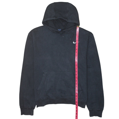 Nike Men's Black Pullover Hoodie Cotton Blend Size L