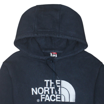 The North Face Men's Blue Pullover Hoodie M Logo Outdoor Sweatshirt
