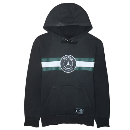 Jordan Paris Saint-Germain Black Men's Pullover Hoodie Medium