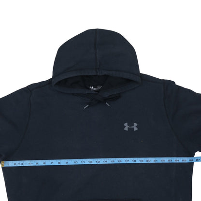 Under Armour Men's Black Pullover Hoodie 2XL ColdGear Fleece