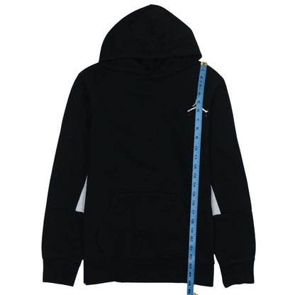 Jordan Boys Black Pullover Hoodie XL Flight Graphic Print Cotton Blend
