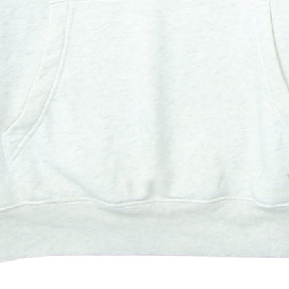 GAP Women Beige Hooded Pullover Sweatshirt Medium Cotton Fleece