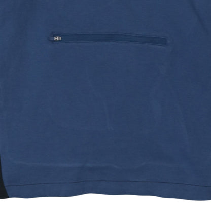 Puma Men’s Blue Pullover Hoodie Size L Sports Style
