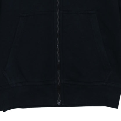 Nike Men's Black Full Zip Hoodie XS Fleece Sweatshirt