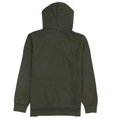 Levi's Men's Green Pullover Hoodie Size M Logo Fleece Sweatshirt