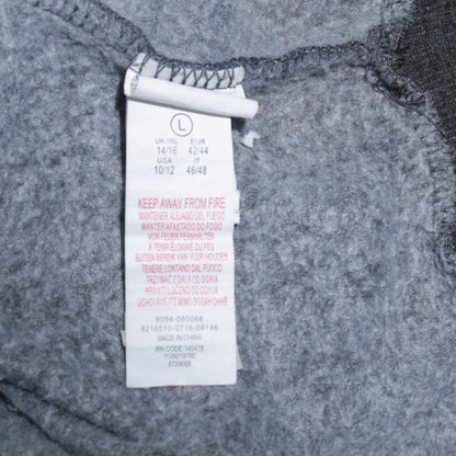 Disney Women’s Grey Stitch Sweatshirt Lilo & Stitch Graphic Print Size L