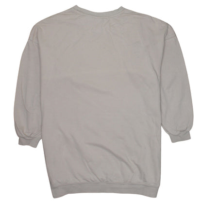 H&M Disney Women Beige Mickey Mouse Pullover Sweatshirt M