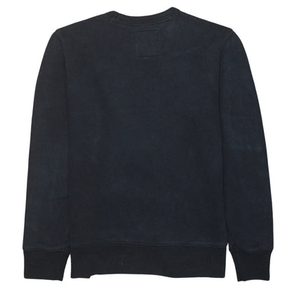 Hollister Mens Black XS Crew Neck Graphic Print Sweatshirt