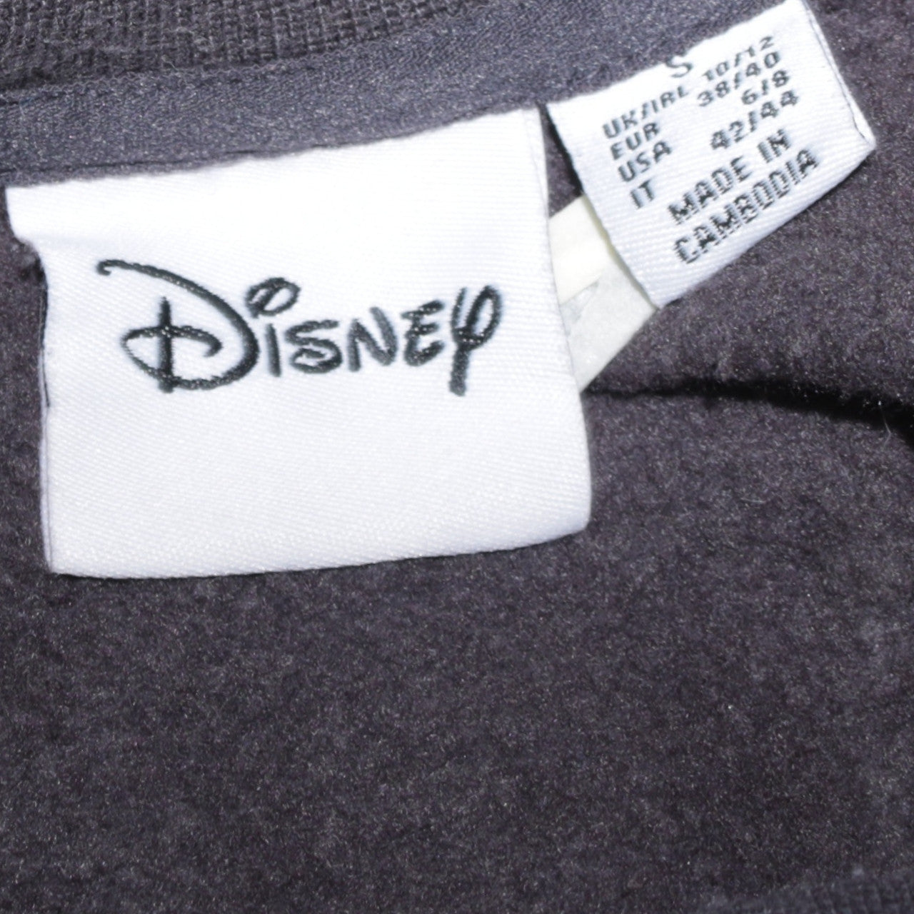 Disney Princess Primark Women's Black Sweatshirt Size S UK 10/12