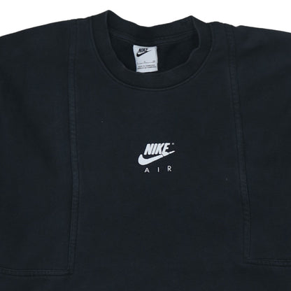 Nike Air Men's Black Crew Neck Pullover Sweatshirt Size S