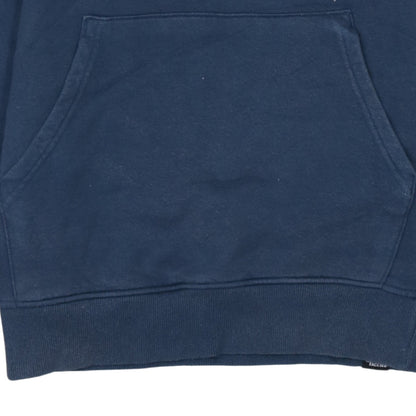The North Face Men's Blue Pullover Hoodie Size S Graphic Logo