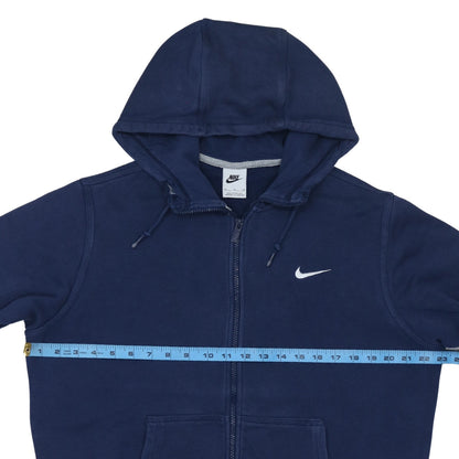 Nike Men's Blue Full Zip Hoodie Sweatshirt Size M