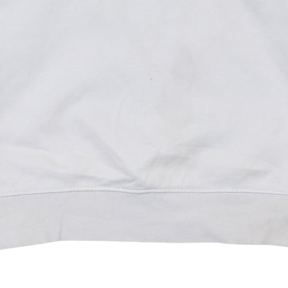 Nike Women’s Beige Colourblock Crew Neck Loose Fit Sweatshirt Size P