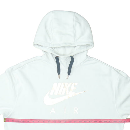 Nike Air Women's White Long Sleeve Pullover Hoodie Size S