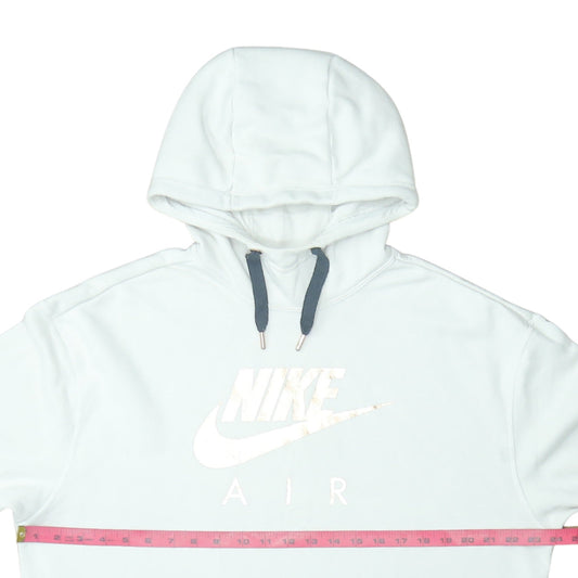 Nike Air Women's White Long Sleeve Pullover Hoodie Size S