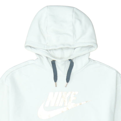 Nike Air Women's White Long Sleeve Pullover Hoodie Size S